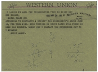 Contracts Signed by Moe Howard, Autograph Note Signed by Moe, & Other Three Stooges Documents